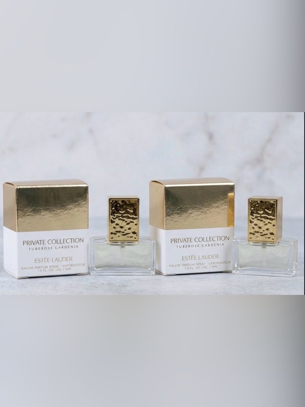 2 Estée Lauder Private Collection
TUBEROSE GARDENIA 4ml Collector's Edition